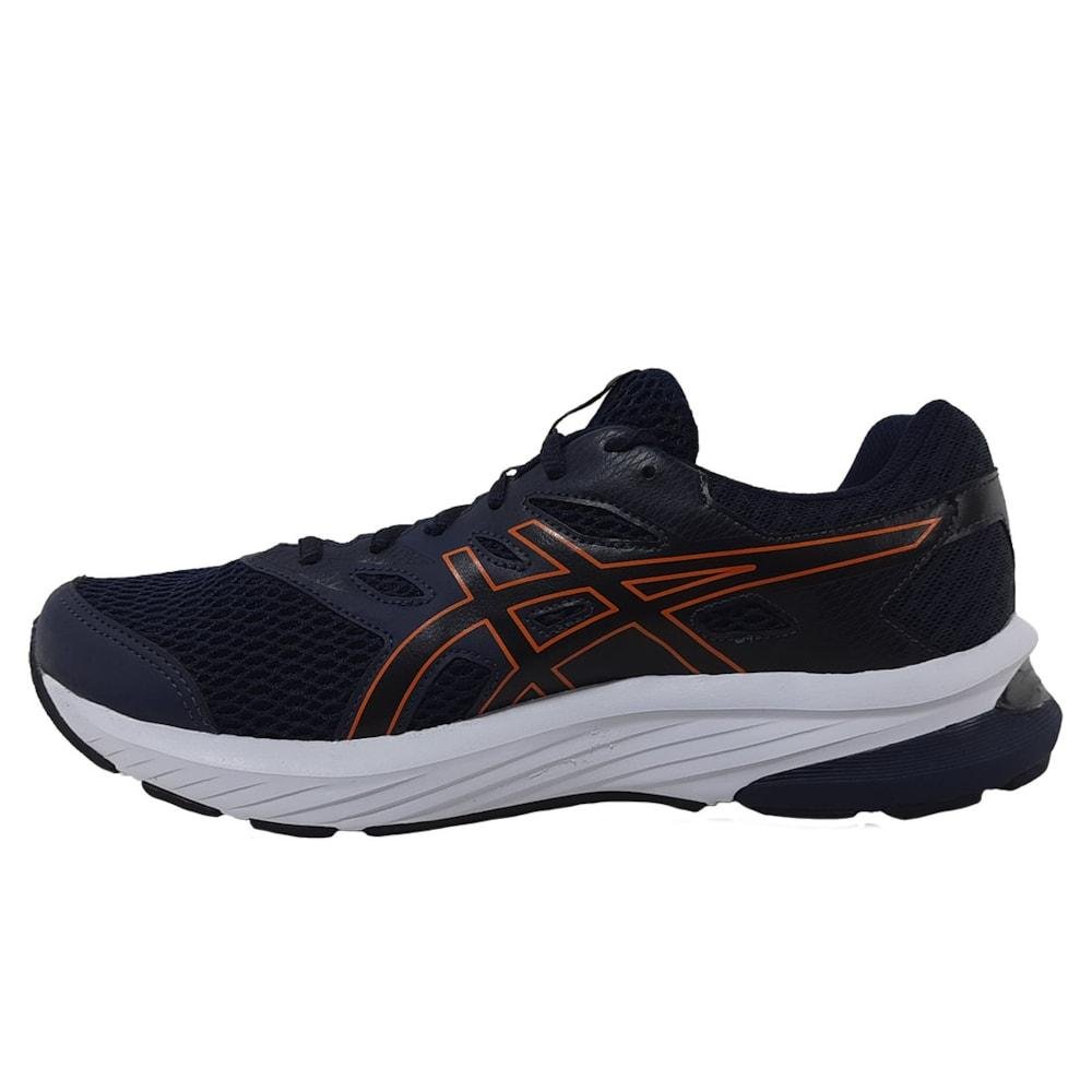 Tênis Asics Gel Shogun ST Masculino Azul/Laranja 2