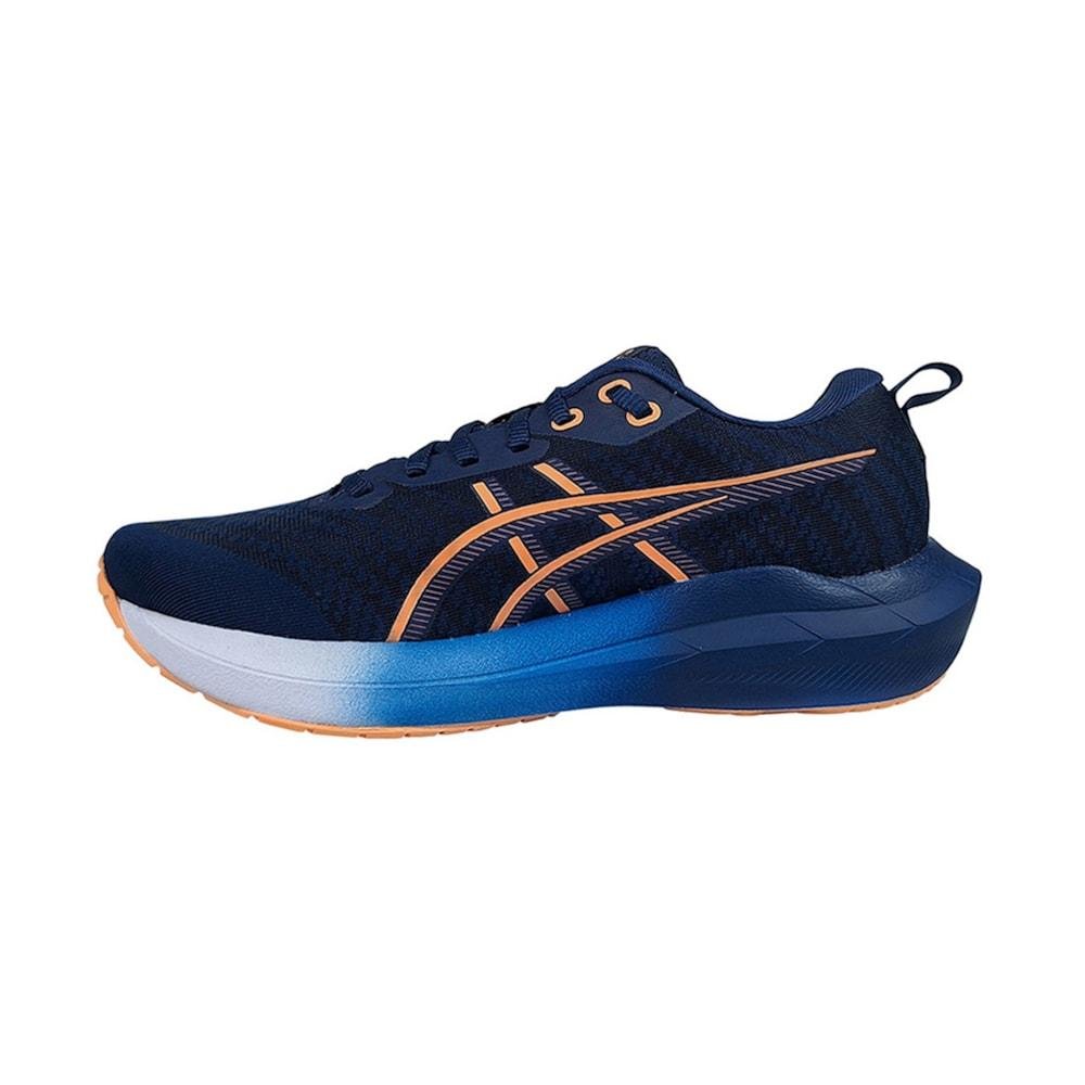 Tênis Asics Gel Shogun 8 Feminino Azul/Laranja 2