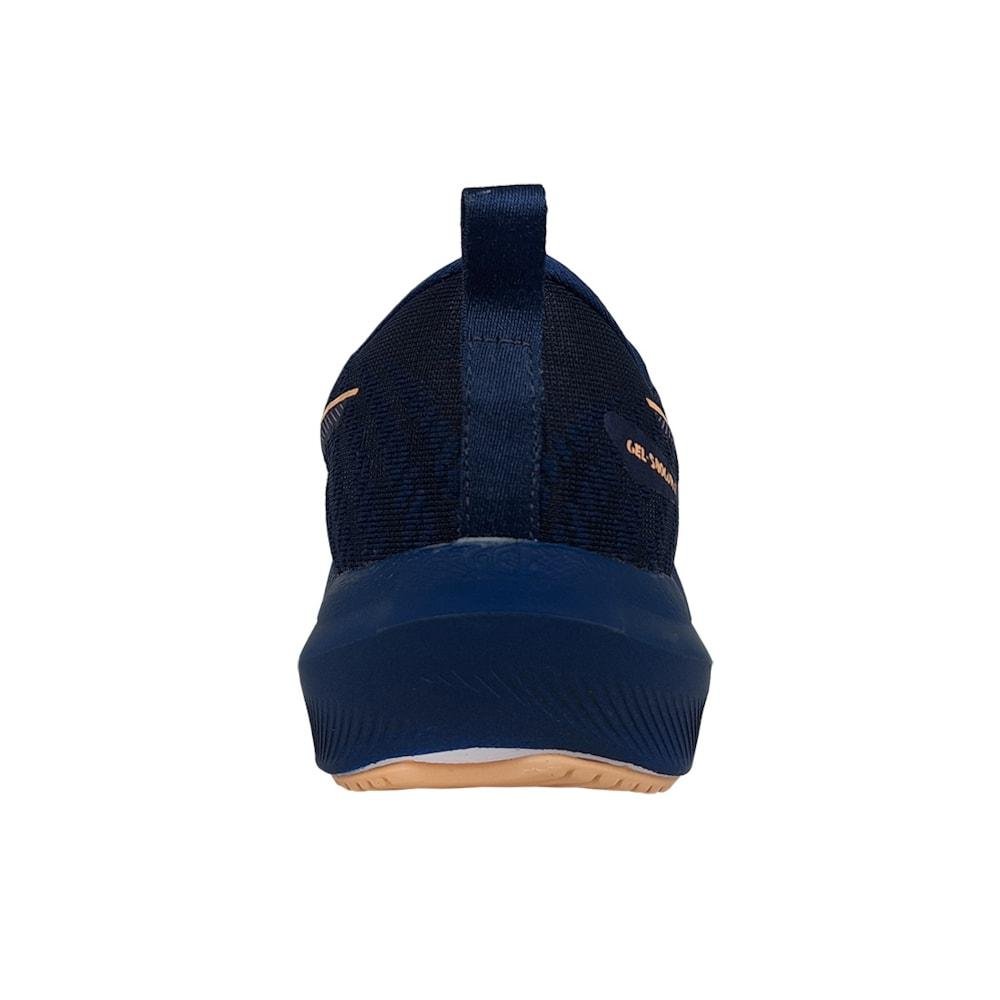 Tênis Asics Gel Shogun 8 Feminino Azul/Laranja 5