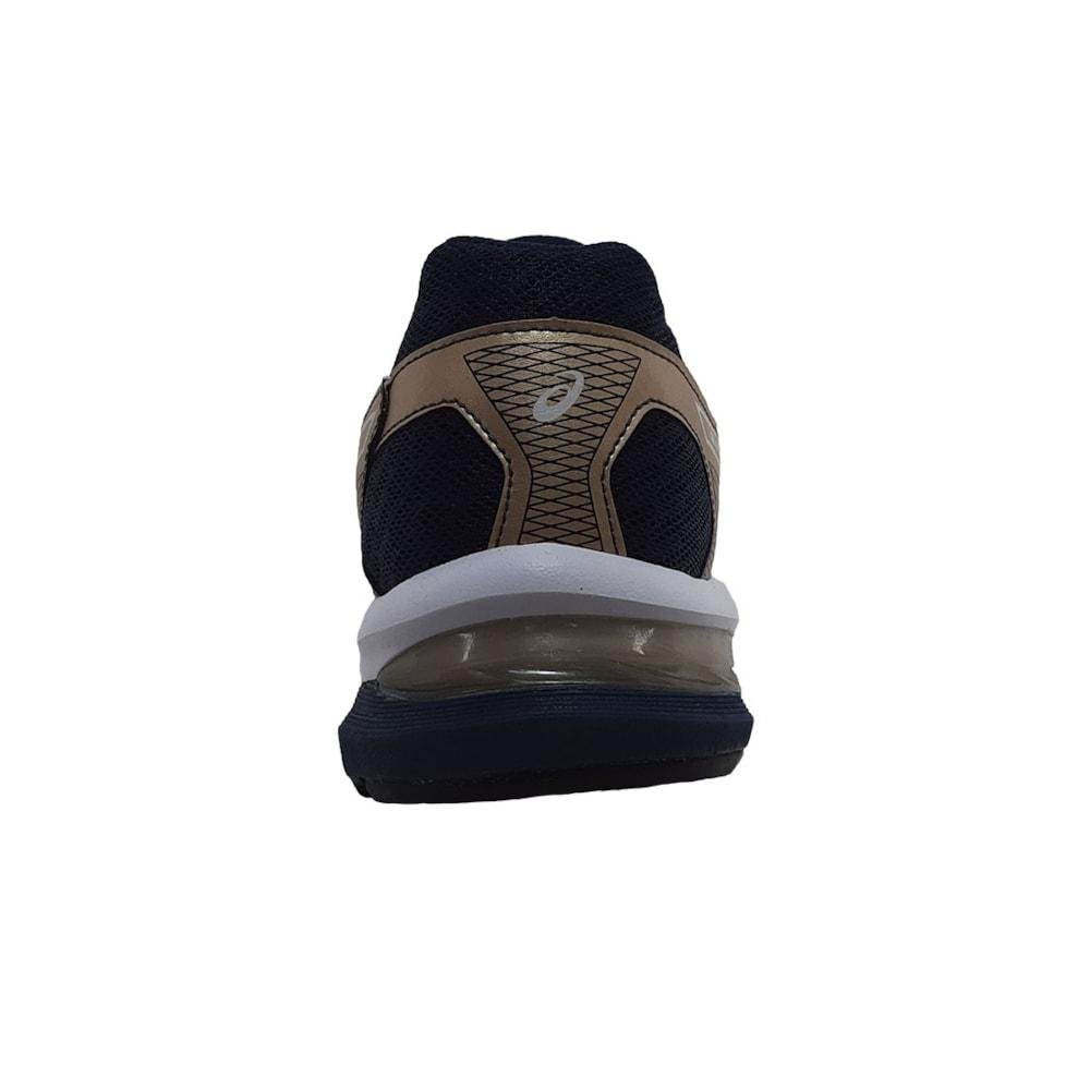 Tênis Asics Gel Shogun ST Feminino Azul/Dourado 5