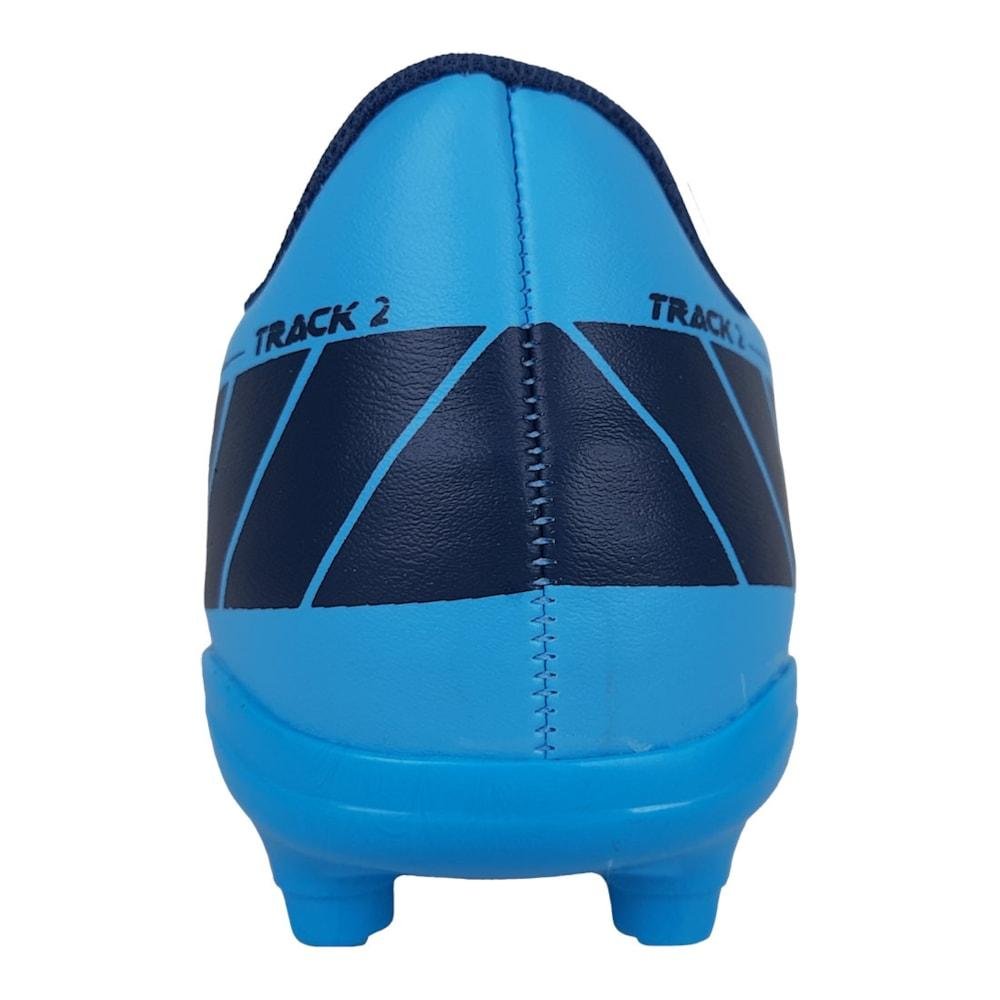 Chuteira de Campo OXN Track 2 Pro Infantil Azul 6