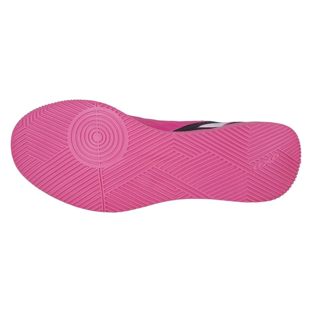 Chuteira Futsal OXN Genio 3 Pro Infantil Rosa/Preto 3