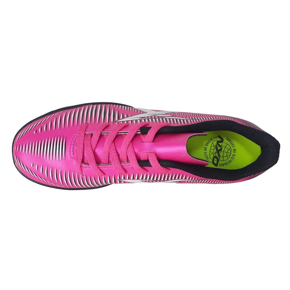 Chuteira Futsal OXN Spartak 5 Infantil Rosa 4