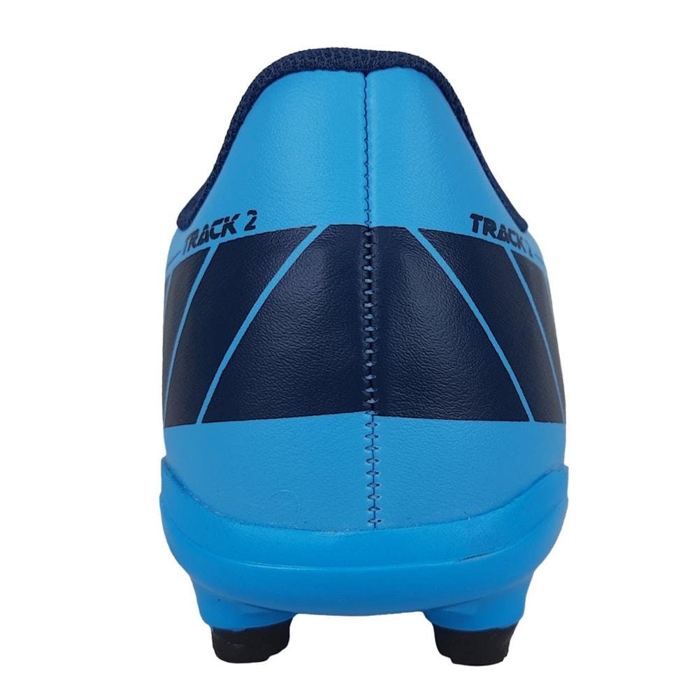 Chuteira de Campo OXN Track 2 Pro Unissex Azul 6