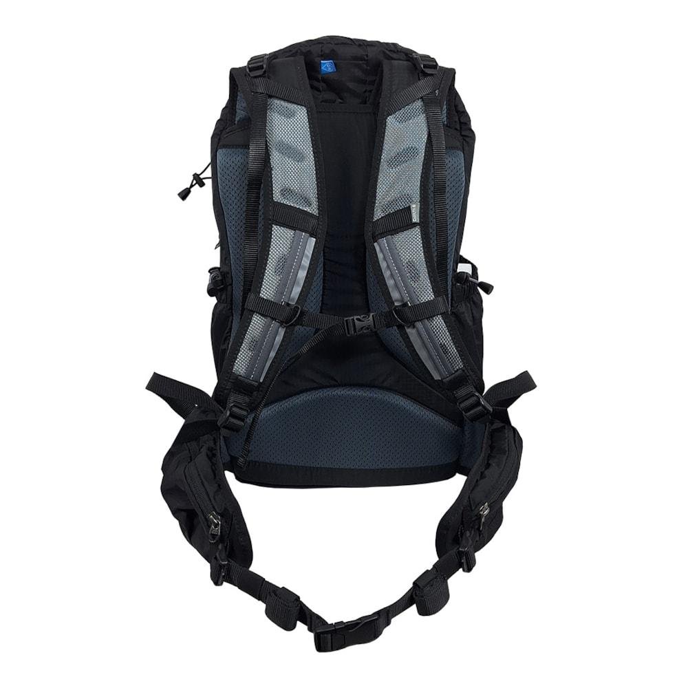 Mochila Curtlo Trail Lite Unissex 23 Litros Preto/Laranja 3