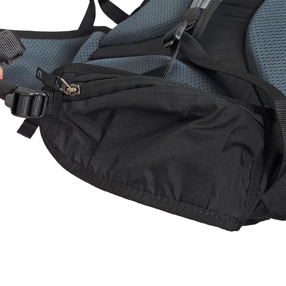Mochila Curtlo Trail Lite Unissex 23 Litros Preto/Laranja 5