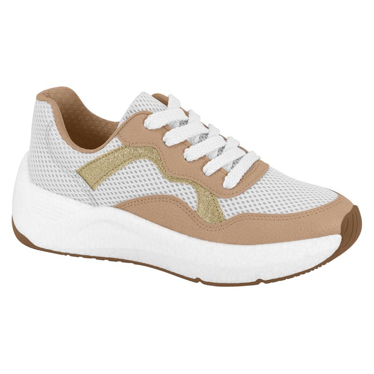Tenis Feminino Beira Rio Casual Jogging Chunky Confortavel Original