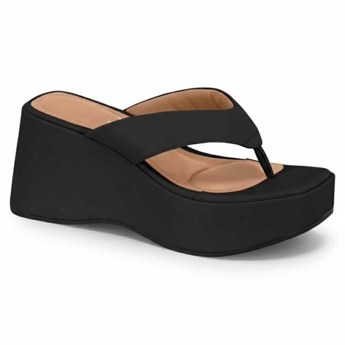 Tamanco Feminino Vizzano Plataforma Salto Alto Anabela Confortavel Original