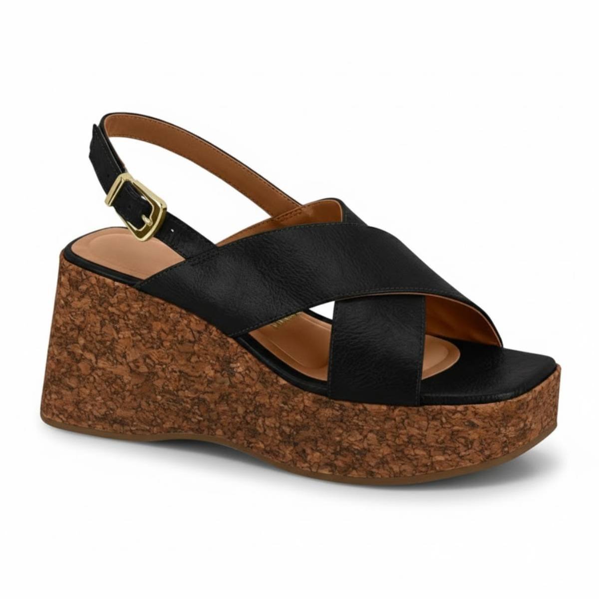 Sandalia Feminina Vizzano Plataforma Tamanco Confortavel Original