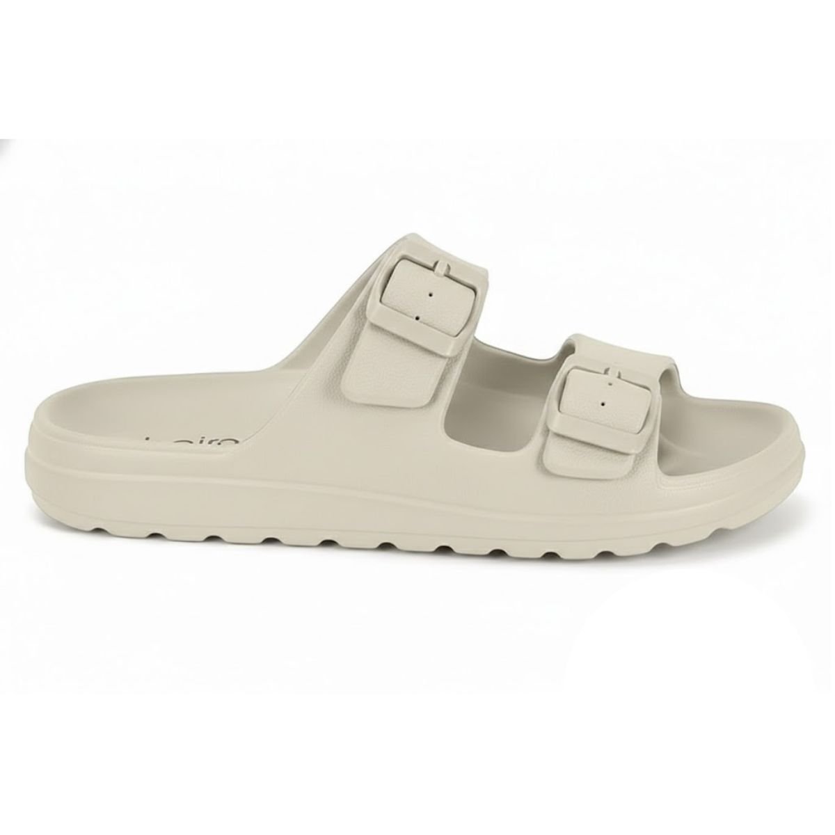Sandalia Beira Rio Feminina Fivela Rasteira Papete Branco 2