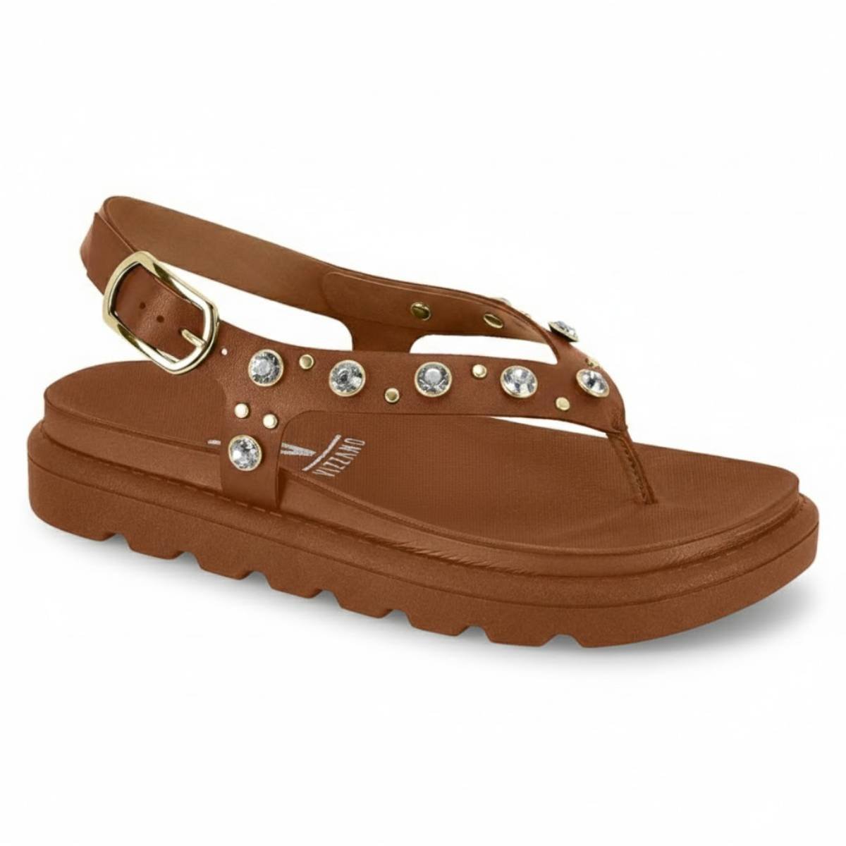 Sandalia Feminina Vizzano Papete Fivela Casual Confortavel Original