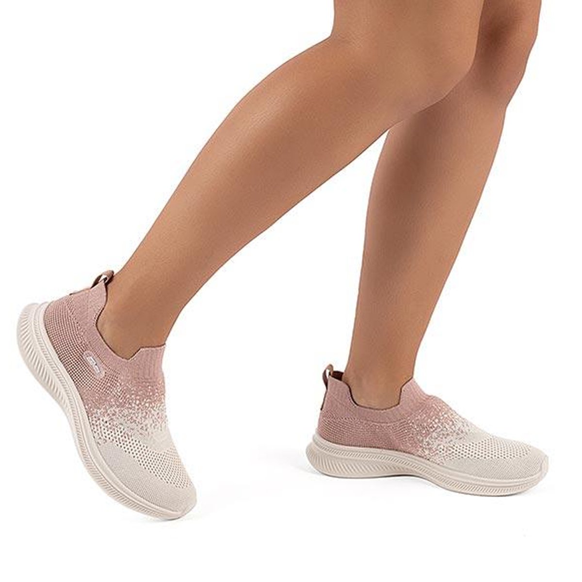 Tenis Feminino Actvitta Casual Calce Facil Slip On Academia Corrida Confortavel Original Rosa 3