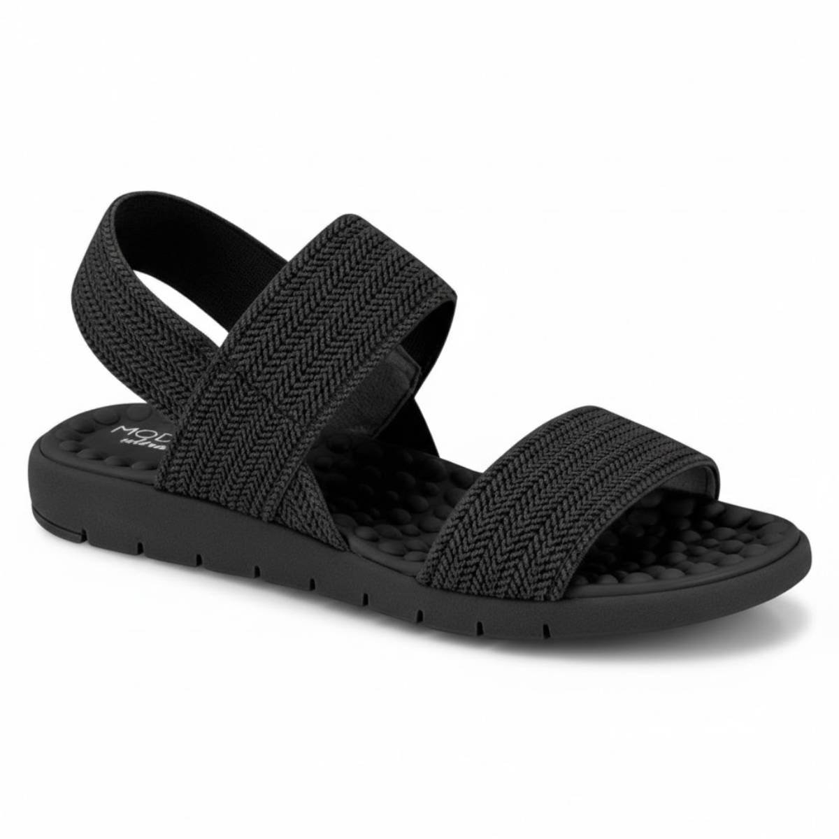 Sandalia Modare Feminino Ultraconforto Esporao Elastico Confortavel Original