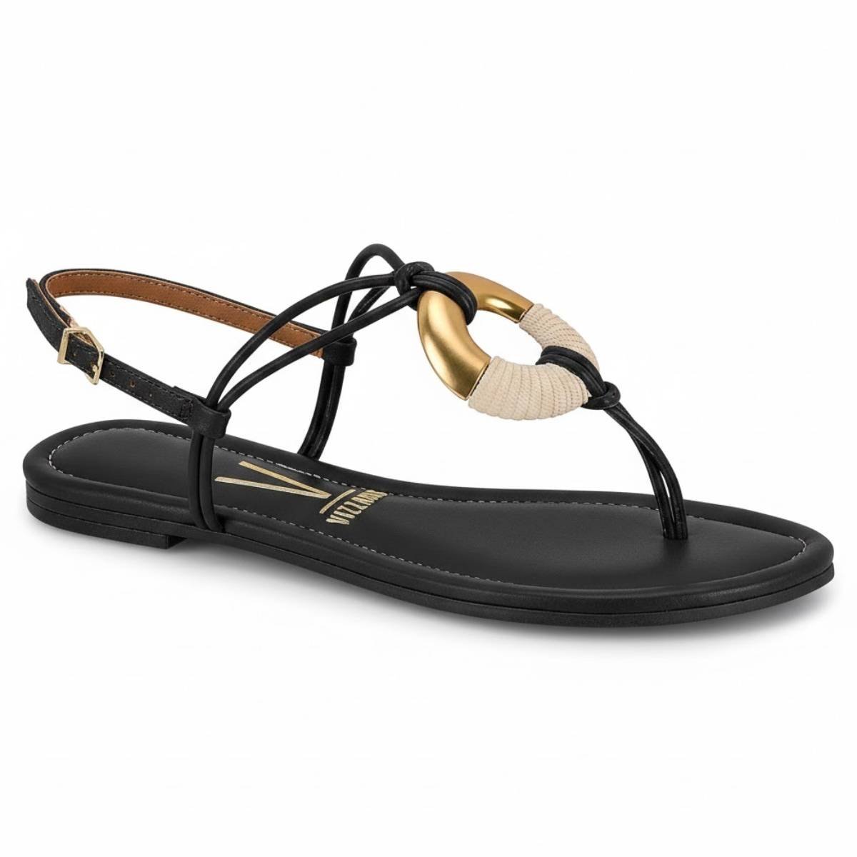 Sandalia Vizzano Rasteirinha Fivela Feminino Confortavel Original
