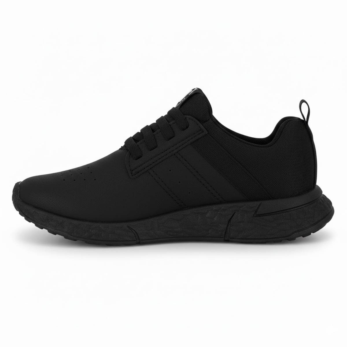 Tenis Molekinho Casual Esportivo Escolar Infantil Menino Preto 2