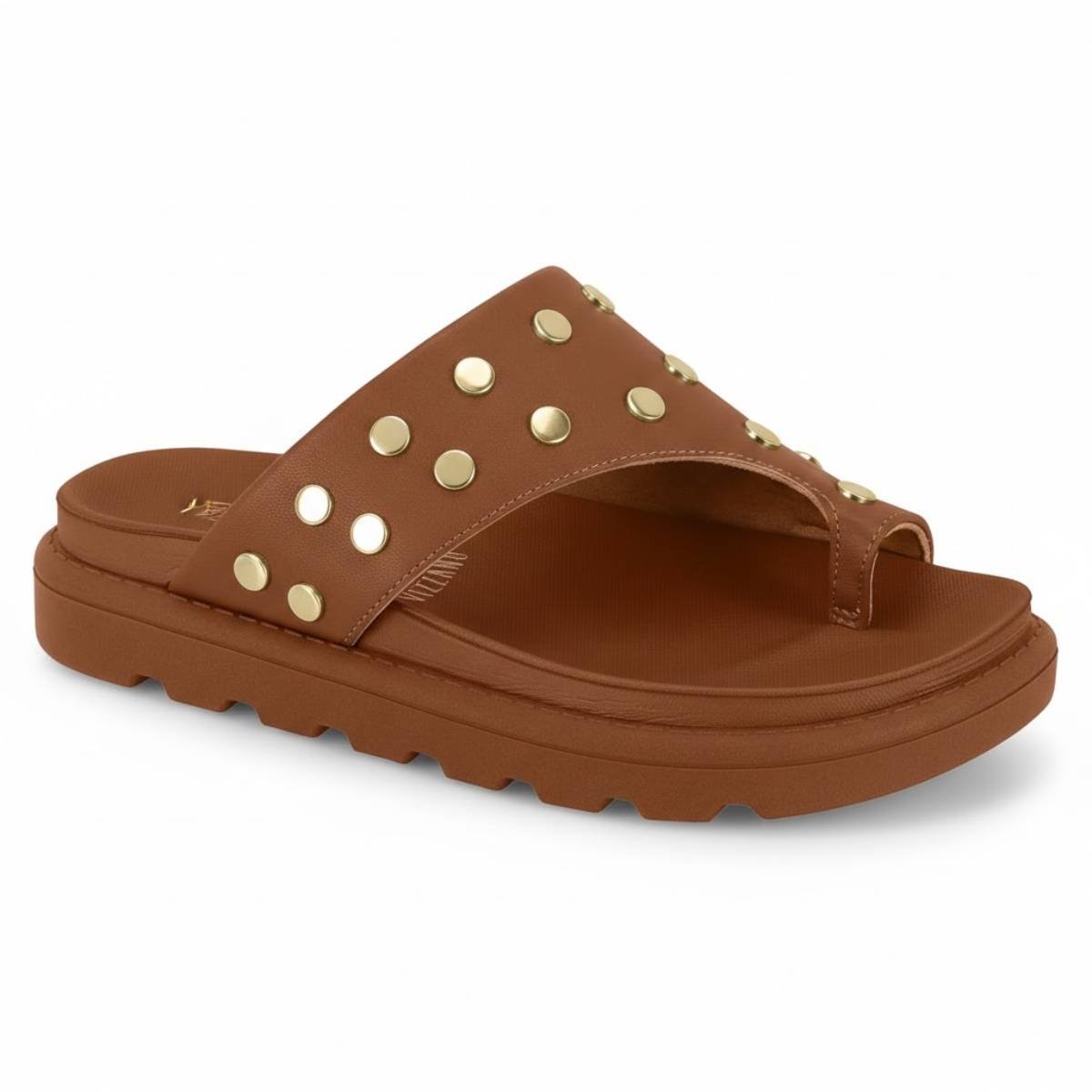 Sandalia Vizzano Casual Slide de Dedo Feminino Confortavel Original