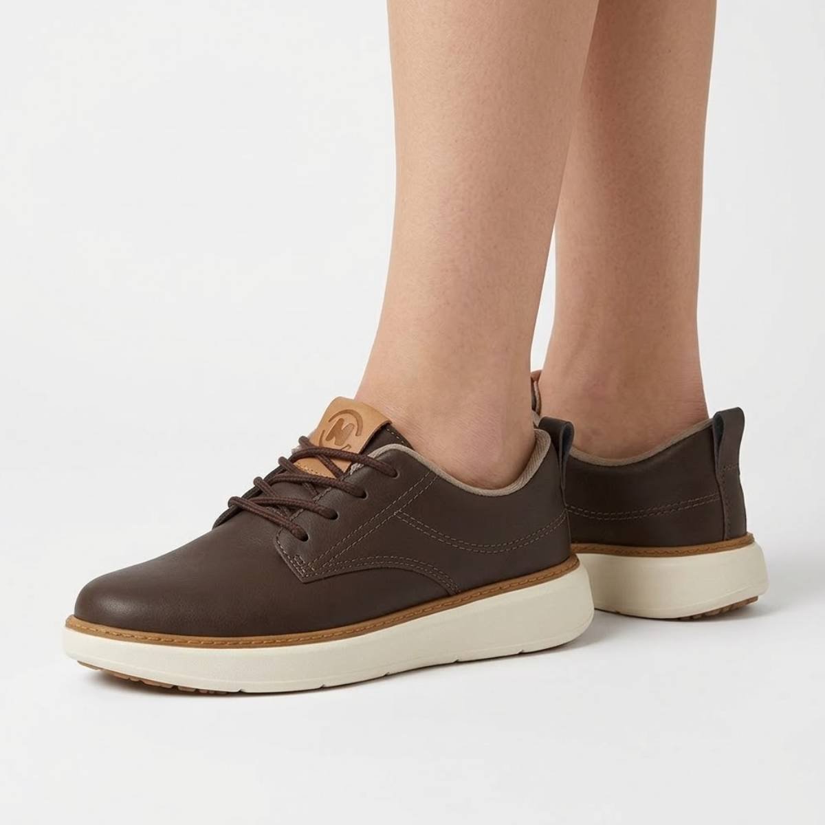 Tenis Menino Molekinho Chunky Casual Confortavel Original Café 3