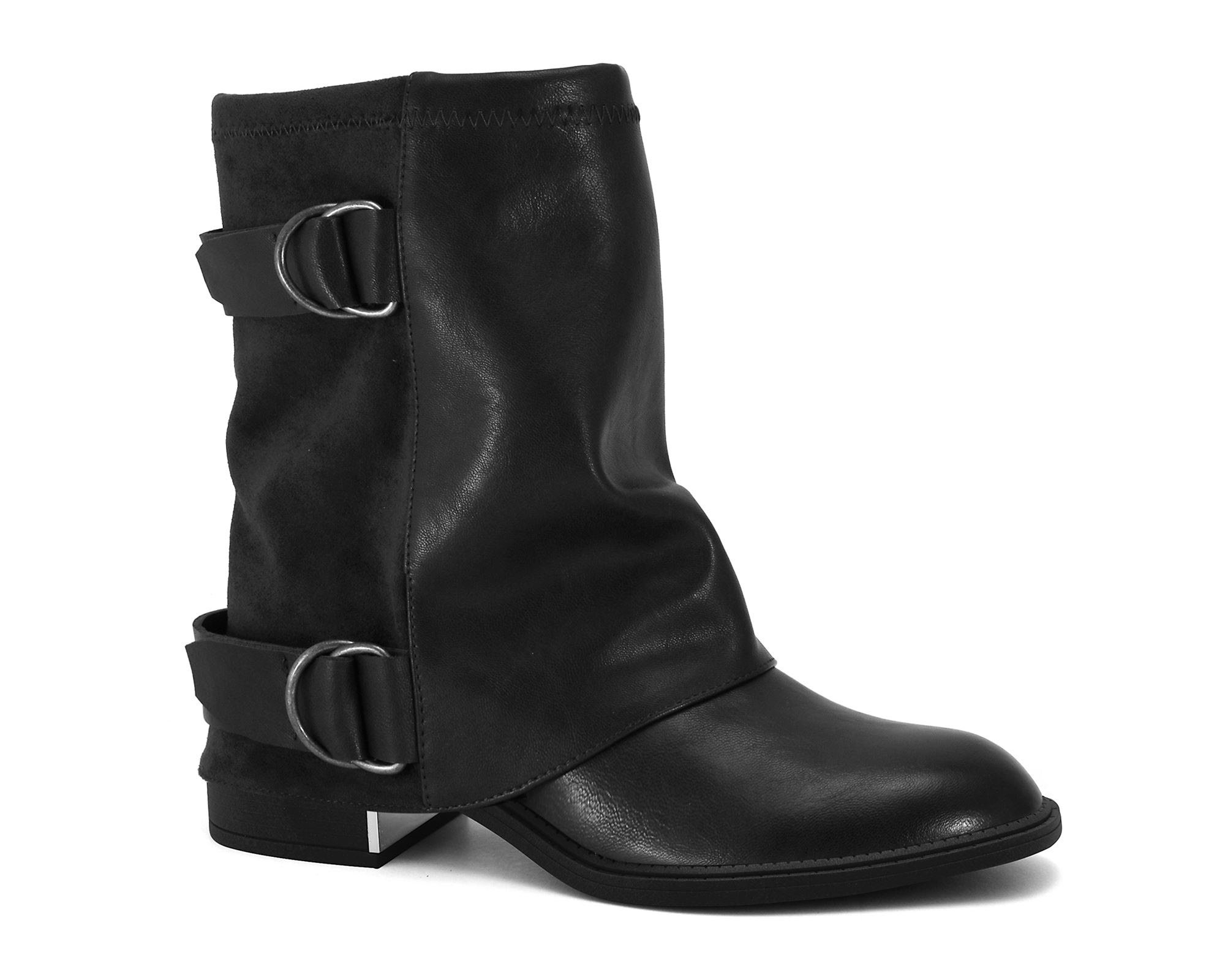Bota Feminina Ramarim Fivela Plataforma Original Confortavel 