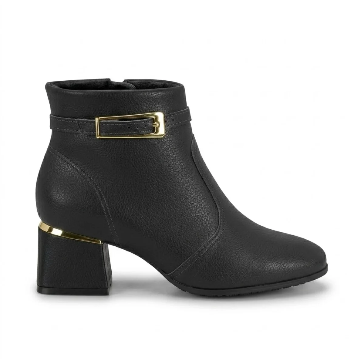 Bota Feminina Modare Curto Confortavel Original Preto 2
