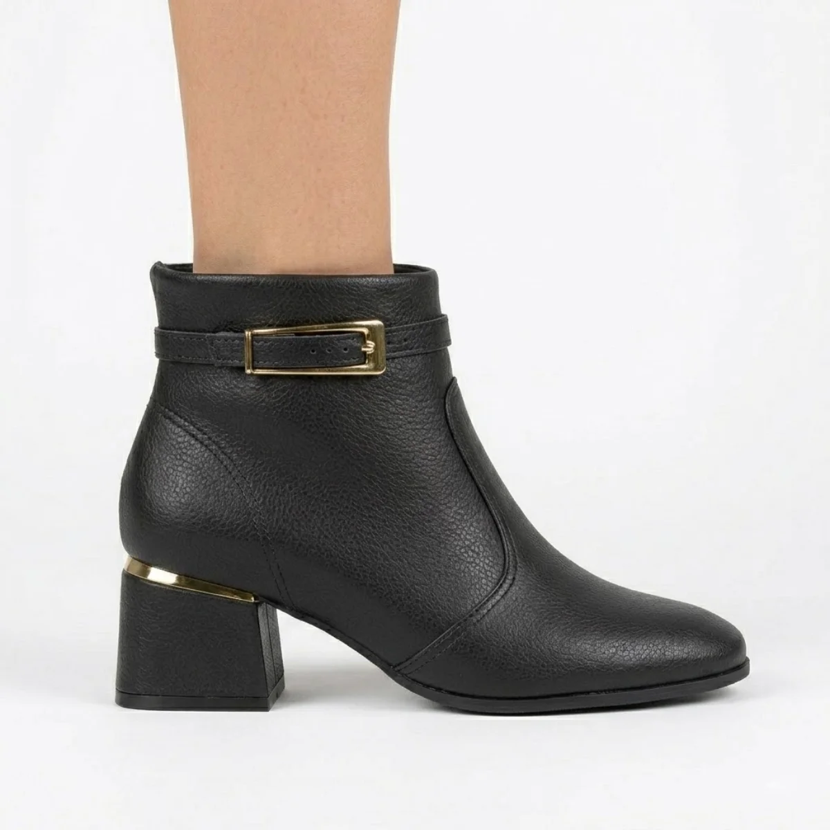 Bota Feminina Modare Curto Confortavel Original Preto 3