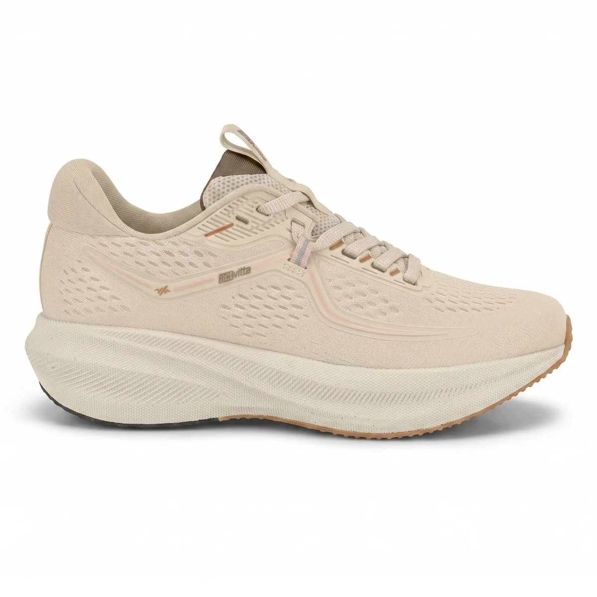 Tenis Feminino Actvitta Casual Confortavel Esportivo Academia Sneaker Branco 2