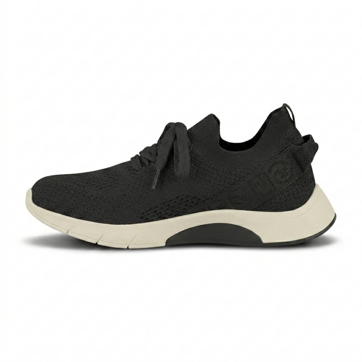 Sapato Tenis Feminino Modare Slip On Plataforma Casual Confortavel Casual Original Preto 2