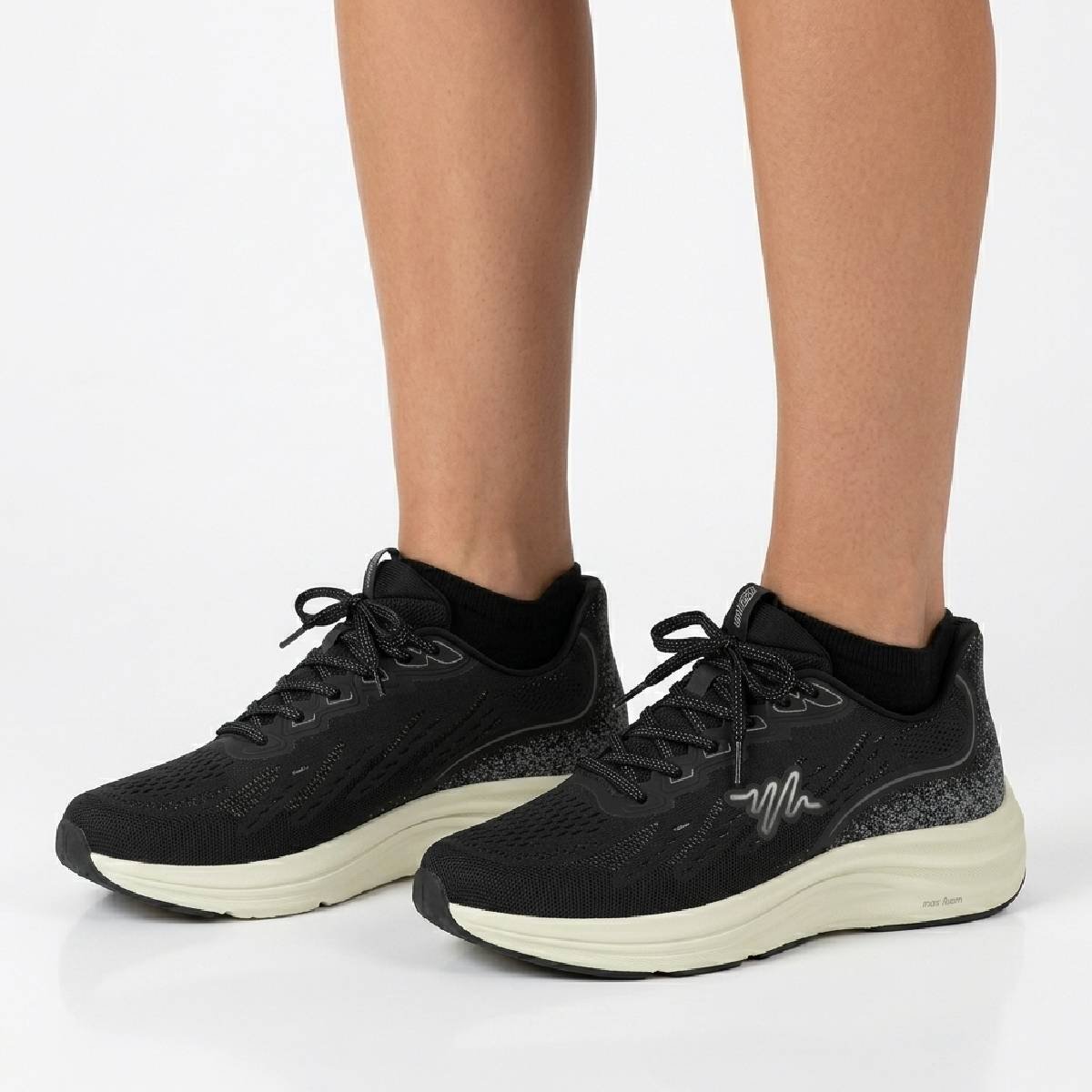 Tenis Masculino Activitta Casual Esporte Plataforma Confortavel Original Preto/Chumbo 3