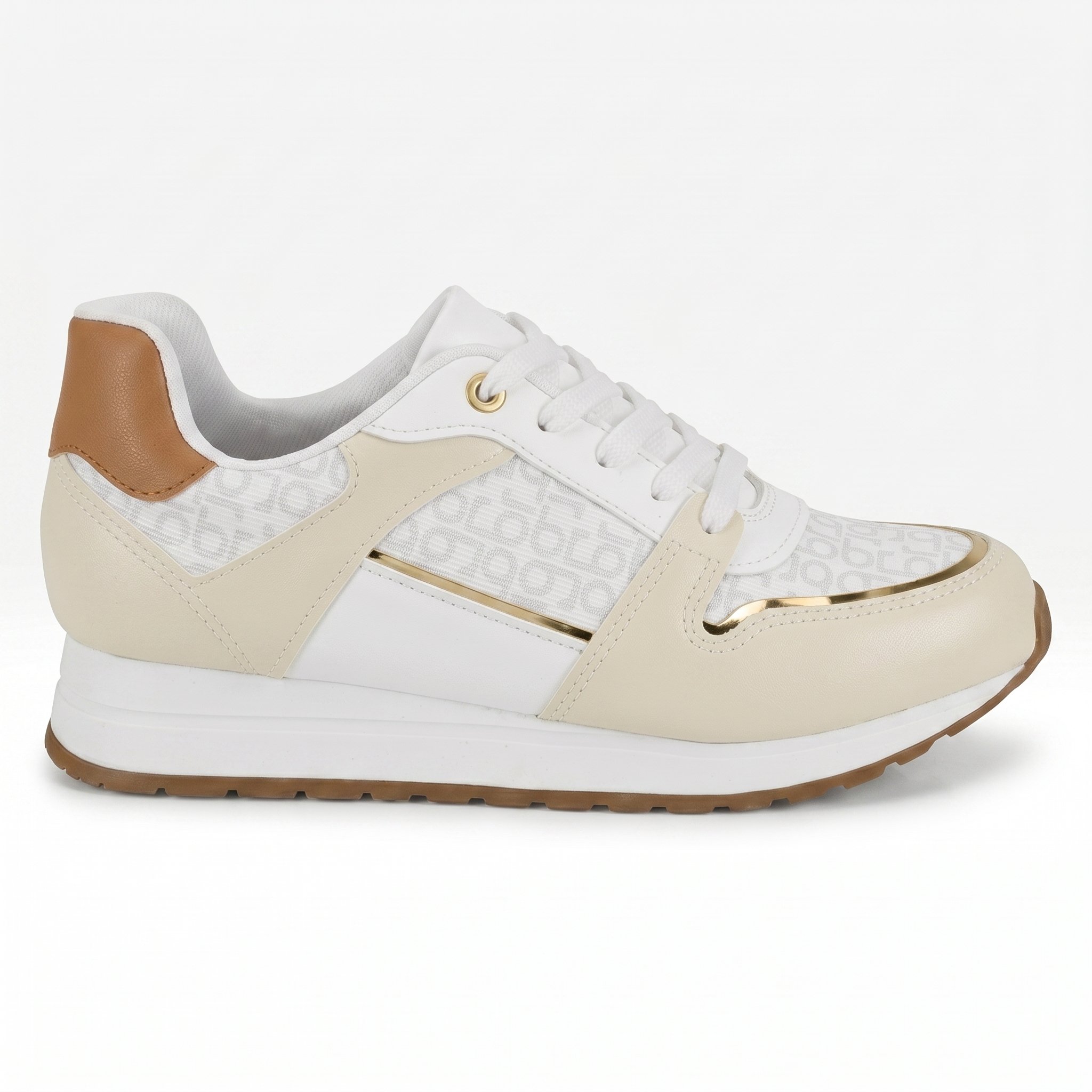 Tenis Feminino Beira Rio Casual Camila Queiroz Sneaker Tratorado Confortavel Original Branco 2