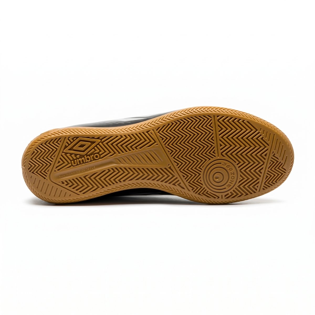 Chuteira Futsal Masculina Umbro Aero Salao Confortavel Original Preto/Cinza 5