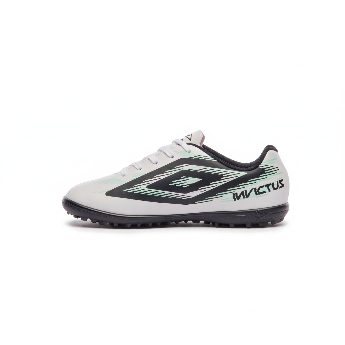 Chuteira Society Masculina Umbro Invictus Jr Confortavel Original Branco/Preto 2