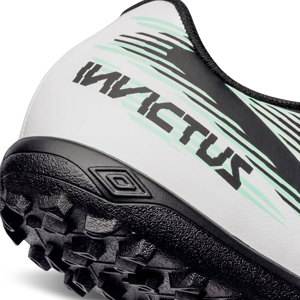 Chuteira Society Masculina Umbro Invictus Jr Confortavel Original Branco/Preto 7
