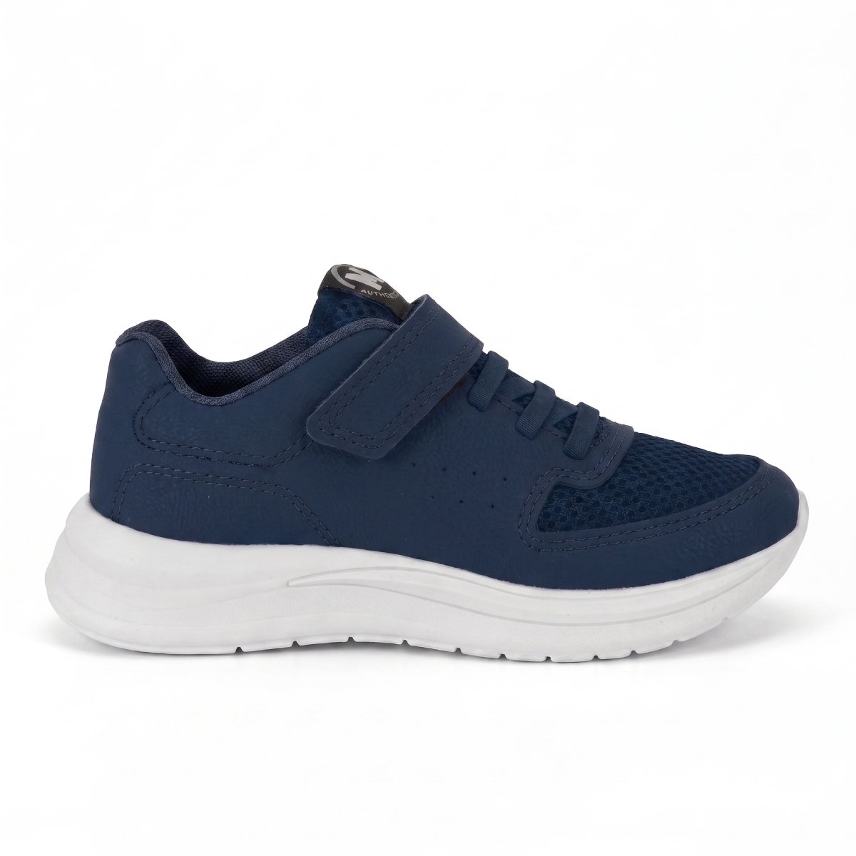 Tenis Infantil Molekinho Calce Facil Escolar Casual Confortavel Original Marinho/Branco 2