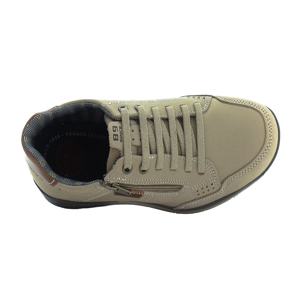 Sapatênis Masculino Pegada 114861-04 - Nude Bege 5