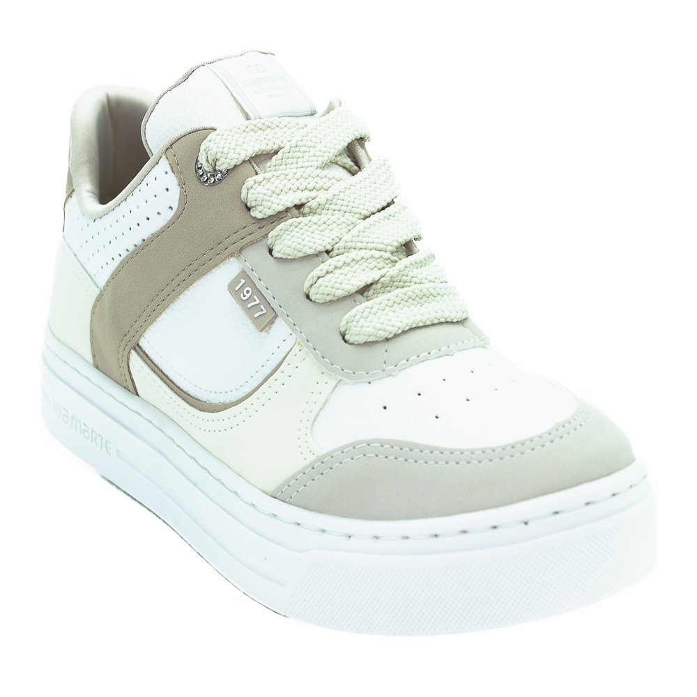 Tênis Feminino Via Marte 281-004-01 - Bege Bege 2