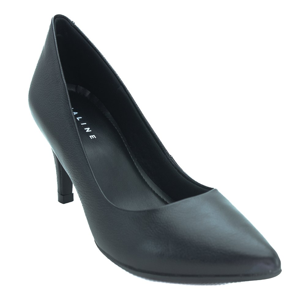 Scarpin Feminino Lia Line 2360.71899 - Preto Preto 2