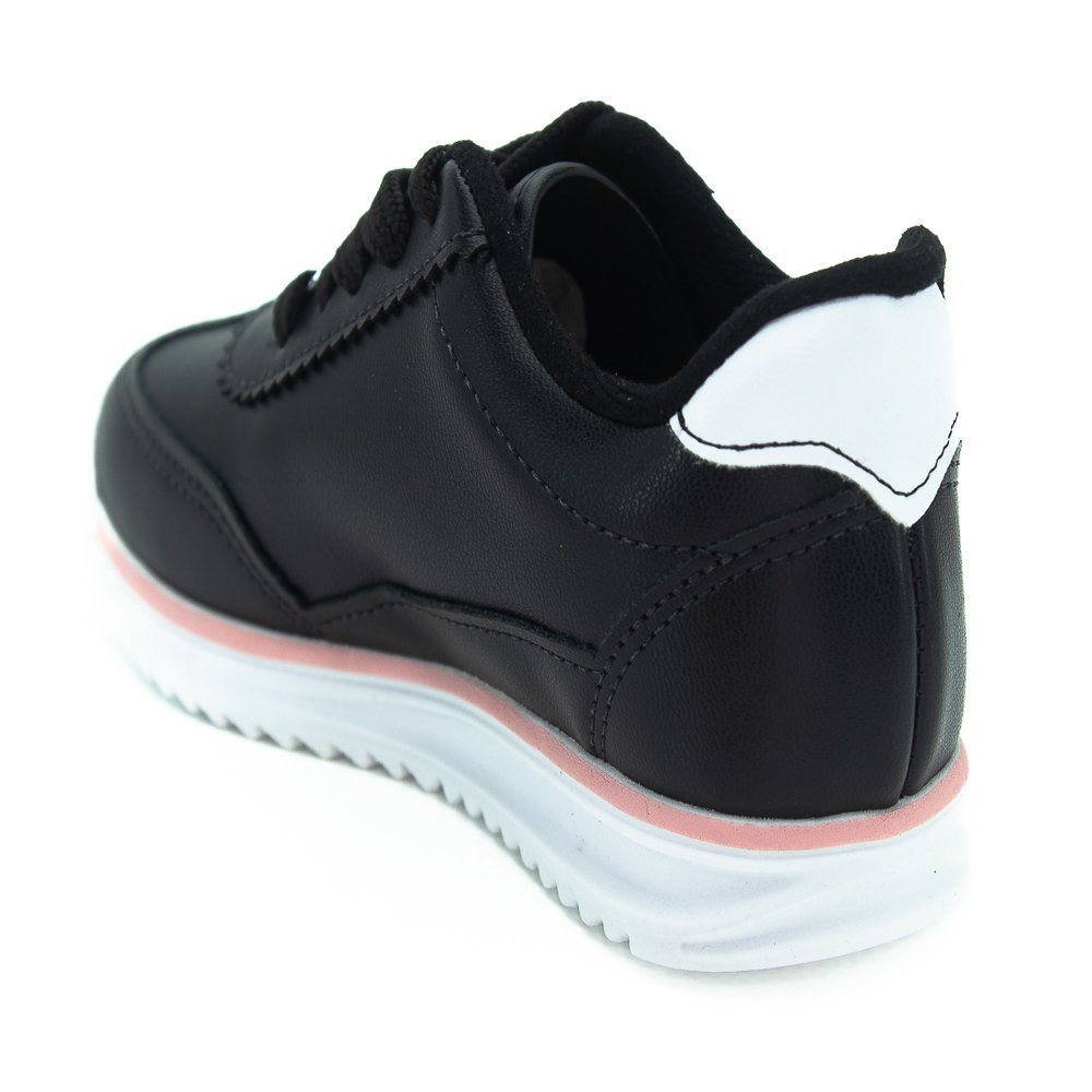 Tênis Infantil Menina Molekinha 2583.203 - Preto Preto 3