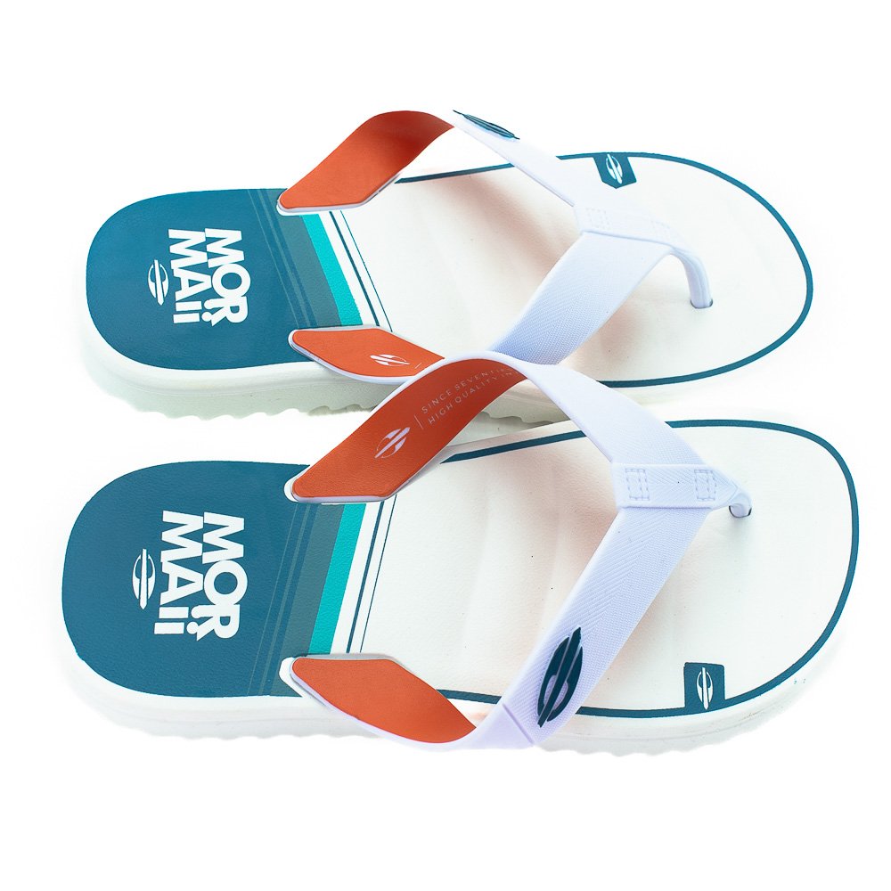 Chinelo Masculino Mormaii Tai Dedo - Branco Branco 2