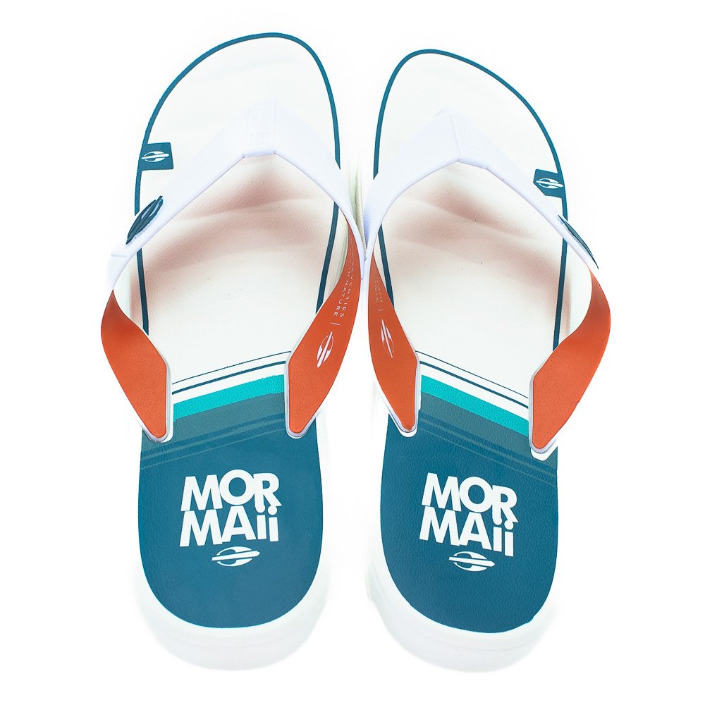 Chinelo Masculino Mormaii Tai Dedo - Branco Branco 3