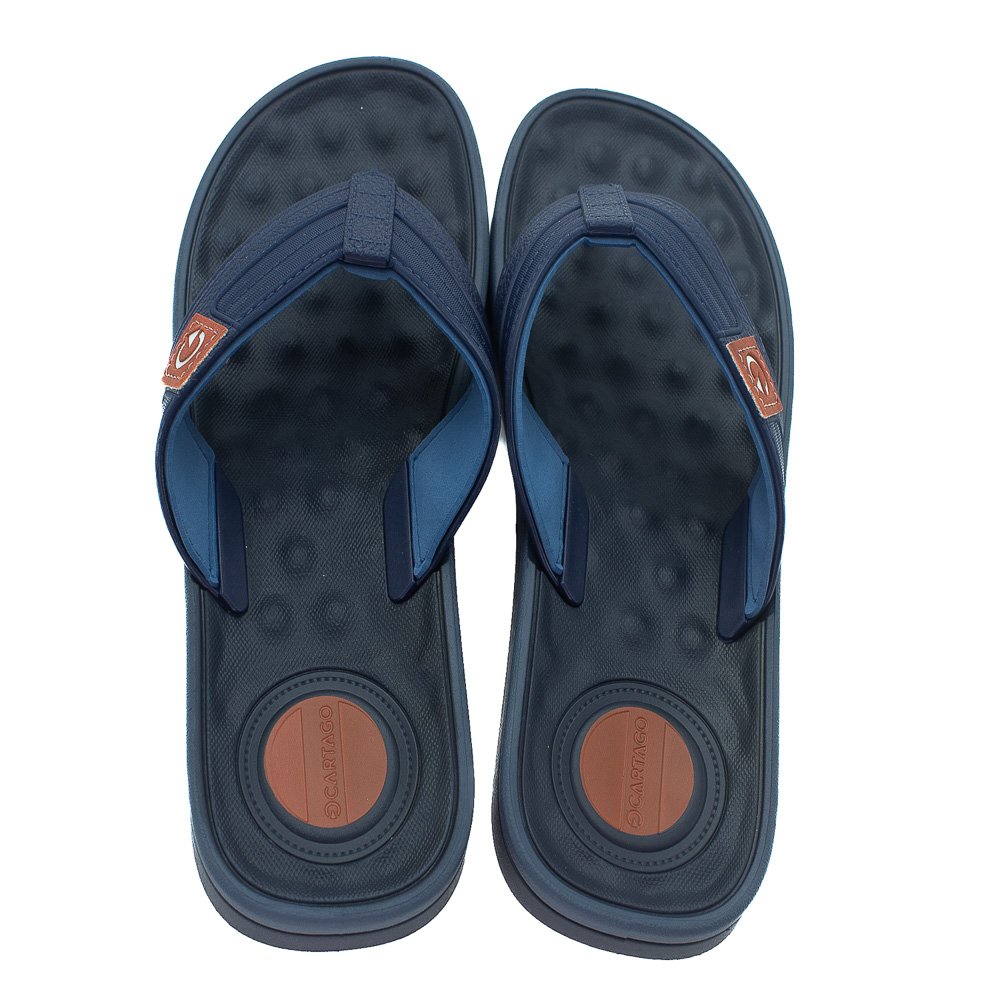 Chinelo Masculino Cartago Alabama - Azul Azul 3