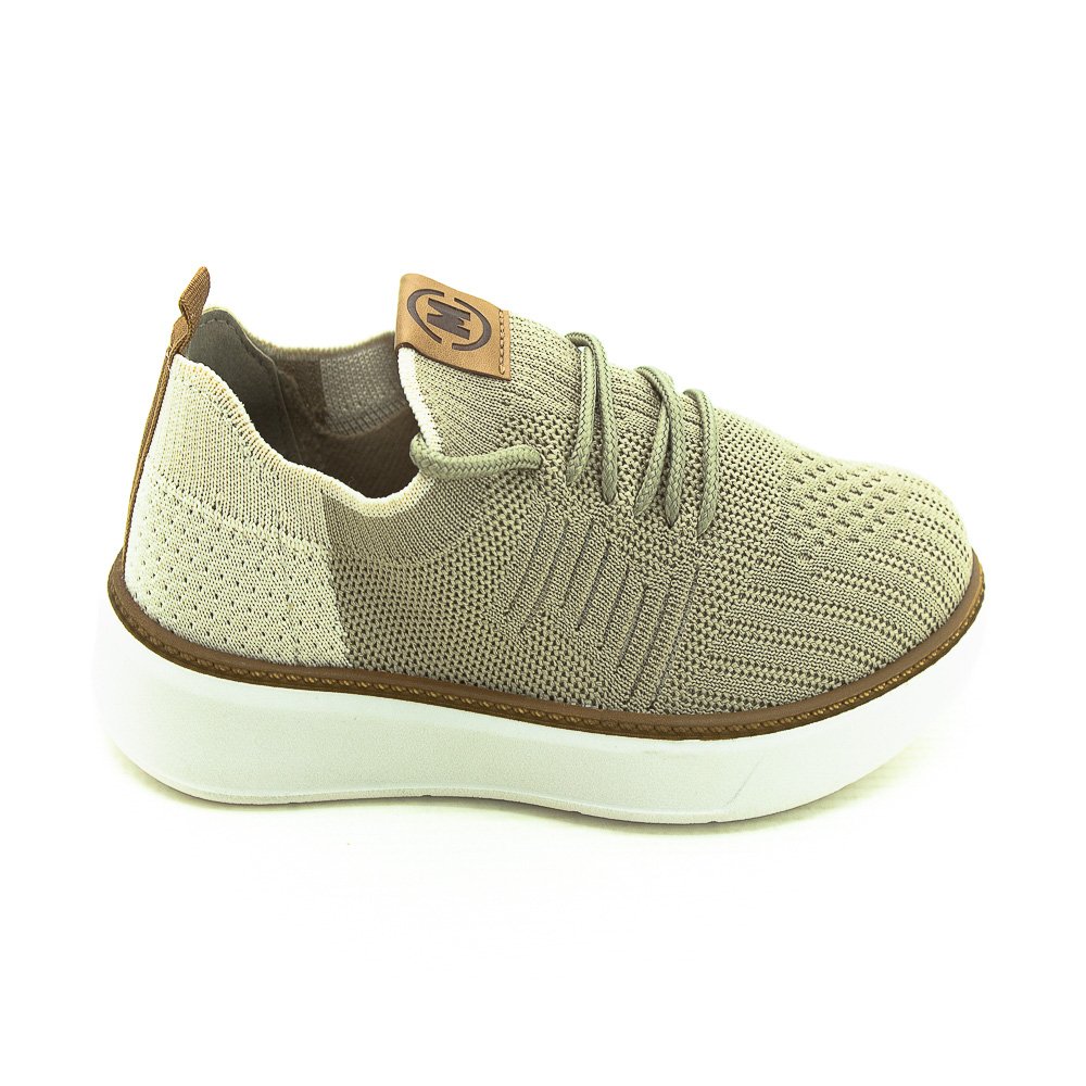 Tênis Infantil Menino Molekinho 2861.210 - Nude