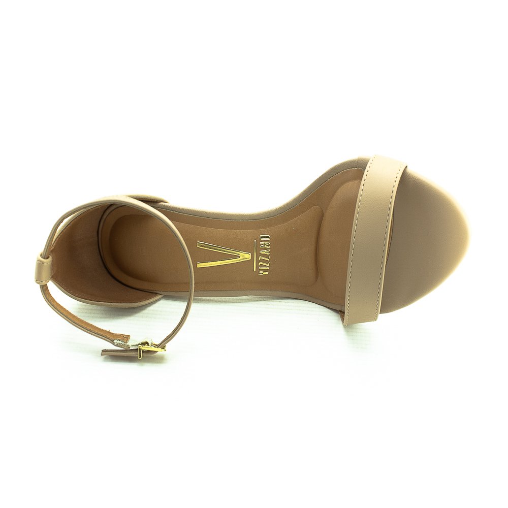 Sandália Feminina Vizzano 6249.452 - Bege Bege 5