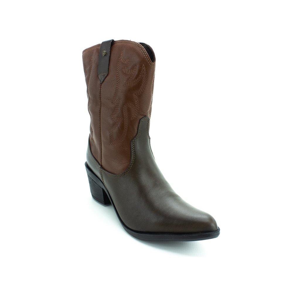Bota Feminina Perlatto Wes003 - Marrom Marrom 2