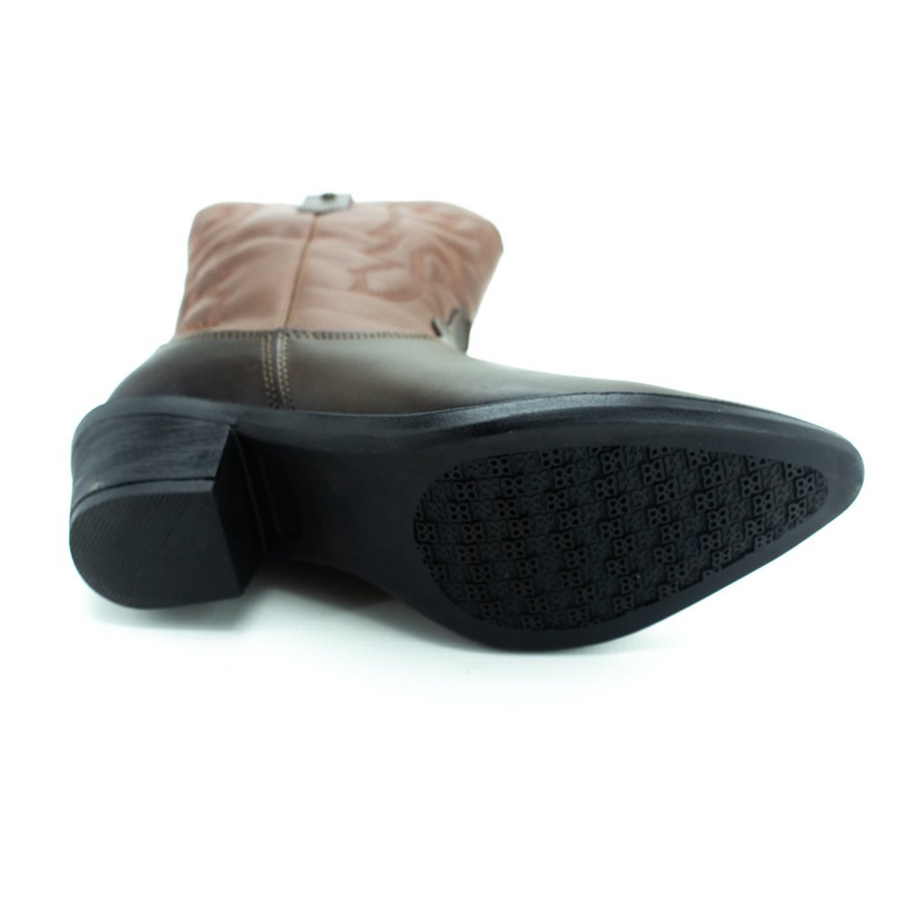 Bota Feminina Perlatto Wes003 - Marrom Marrom 4
