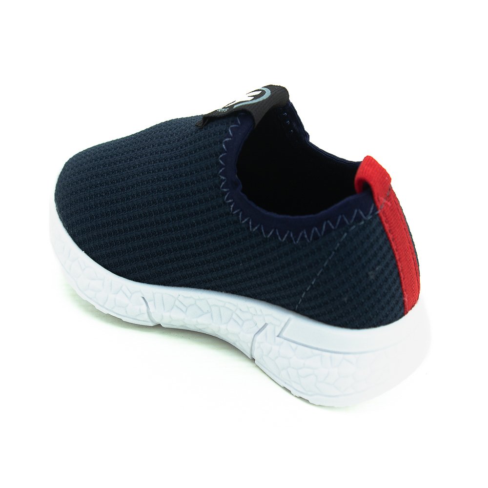 Tênis Infantil Menino Molekinho 2609.223 - Marinho Azul 2