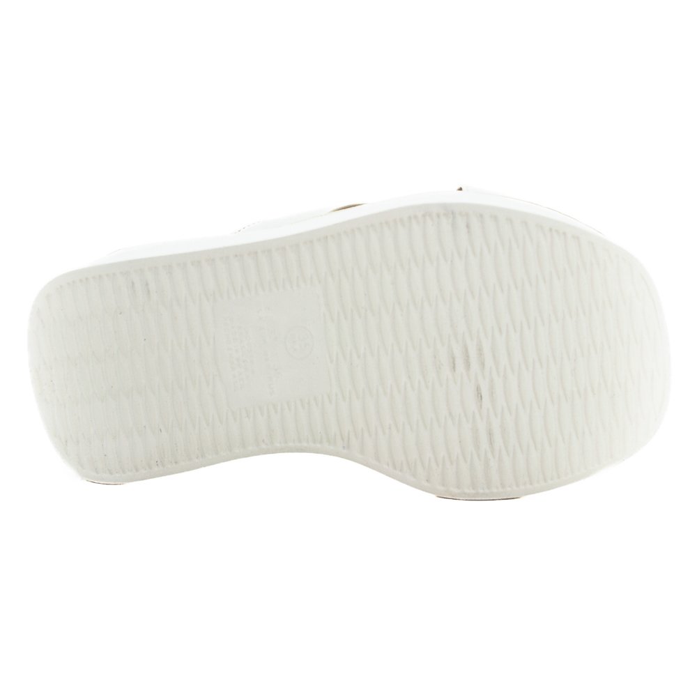 Tamanco Feminino Beira Rio 8530.114 - Branco Off Branco 4