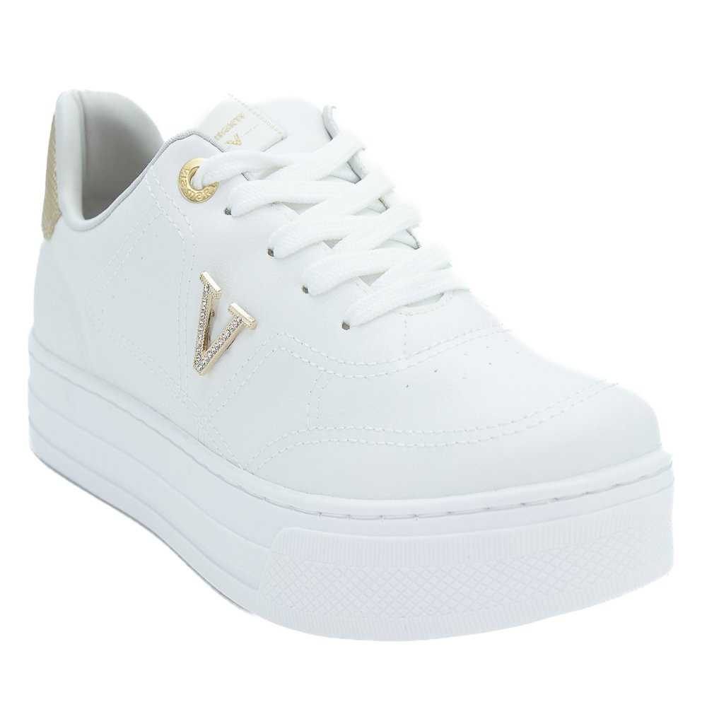 Tênis Feminino Via Marte 027-031-01 - Branco Branco 2