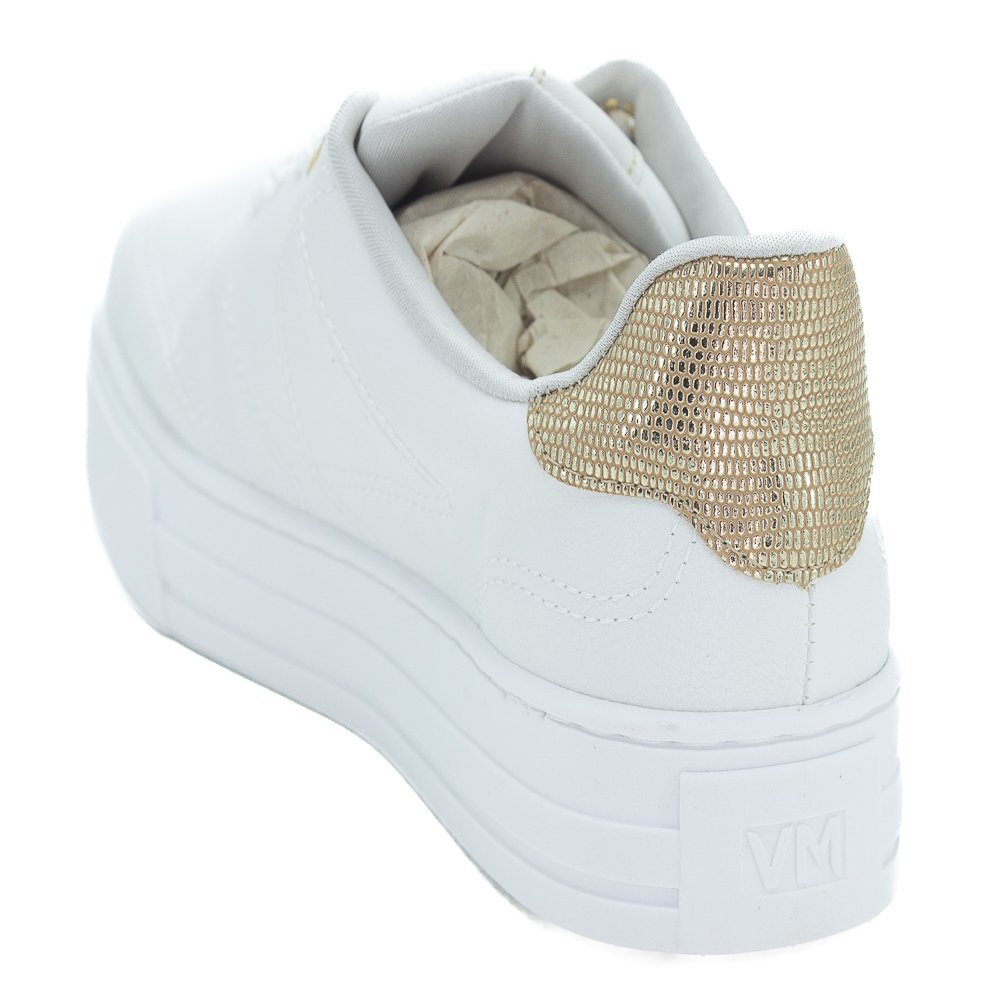 Tênis Feminino Via Marte 027-031-01 - Branco Branco 3