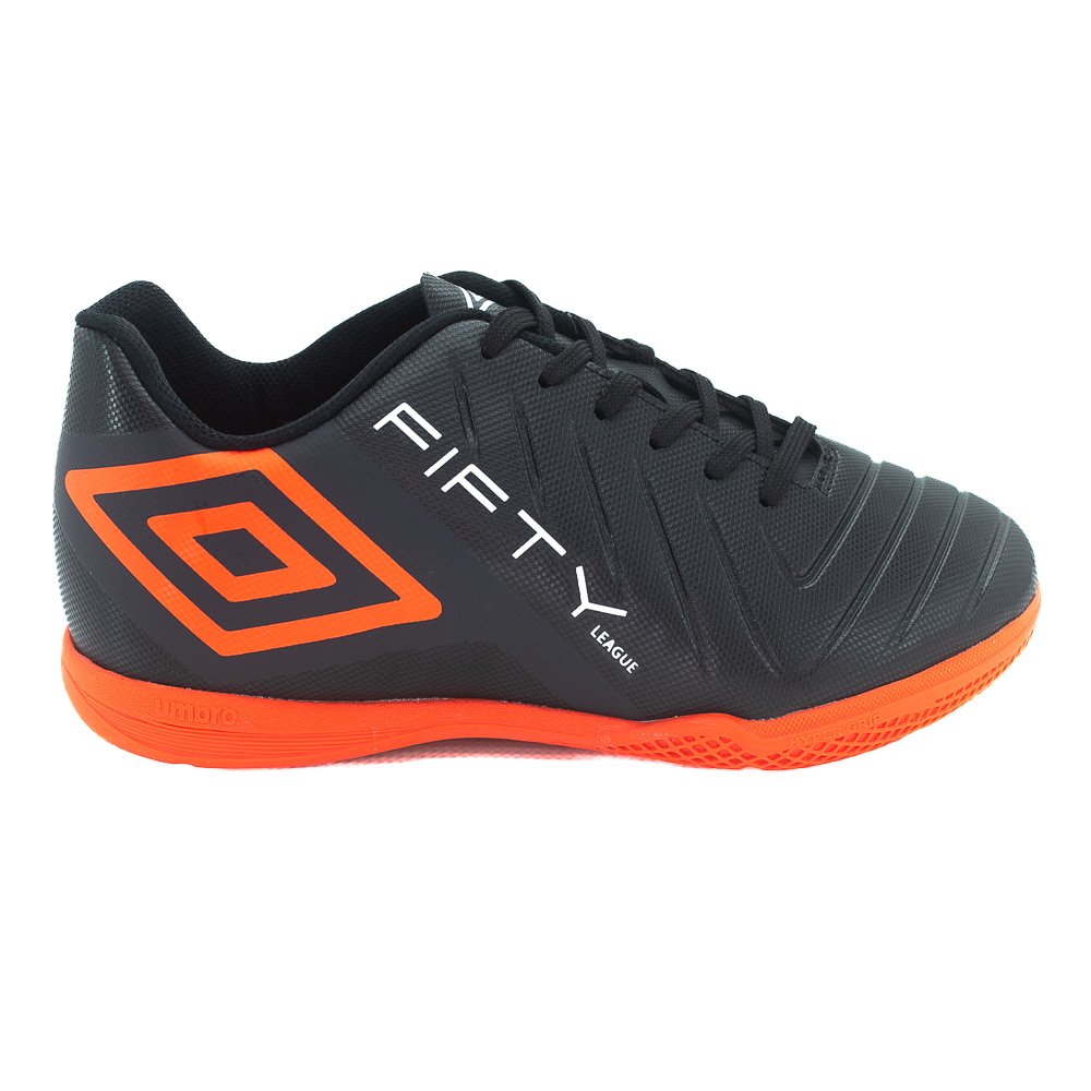 Chuteira Futsal Masculina Umbro Fifty VI League - Preto