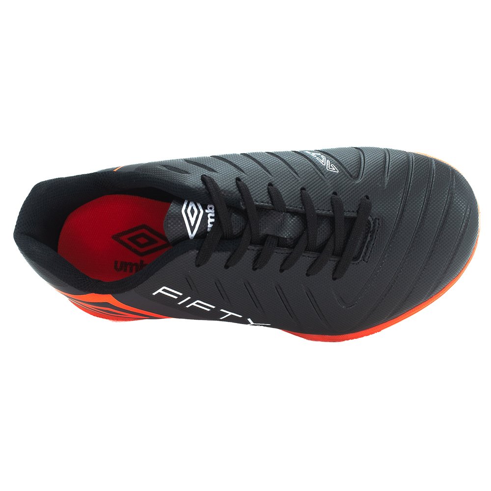 Chuteira Futsal Masculina Umbro Fifty VI League - Preto Preto 5