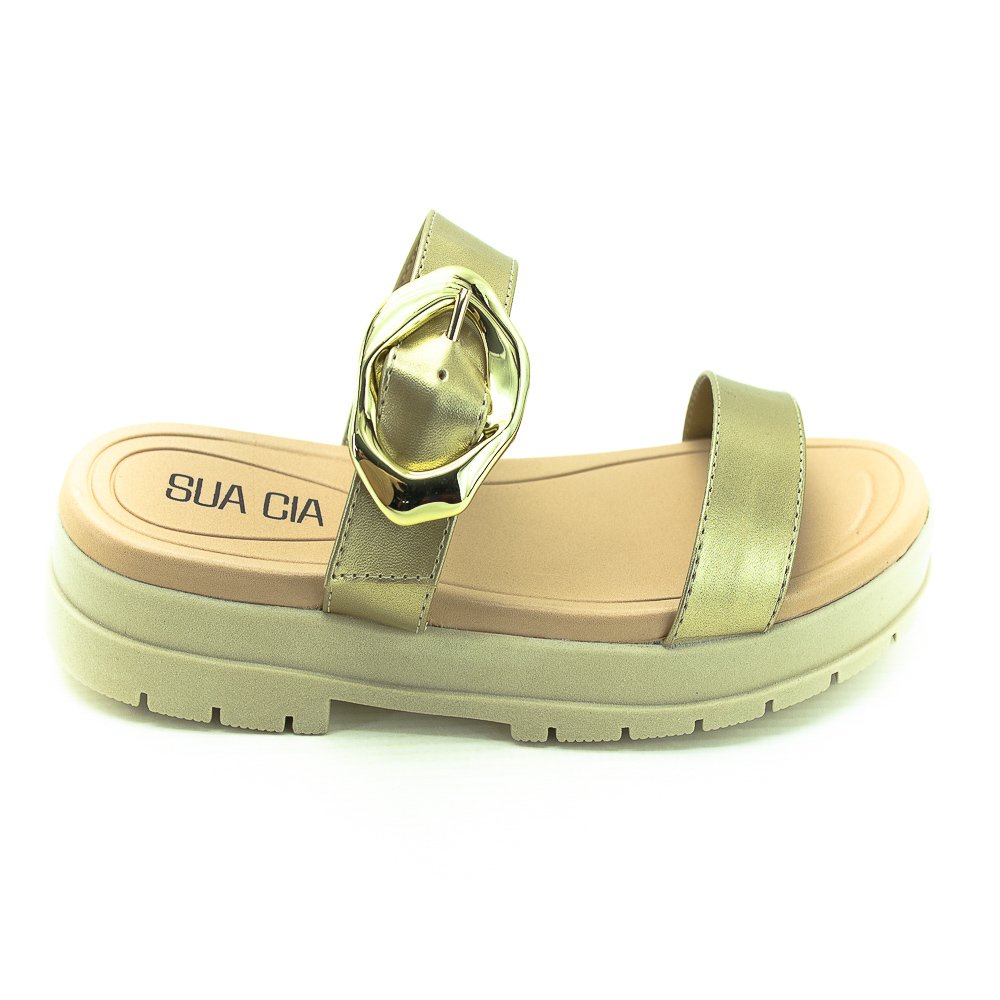 Papete Feminina Sua Cia 8362.15674 - Dourada